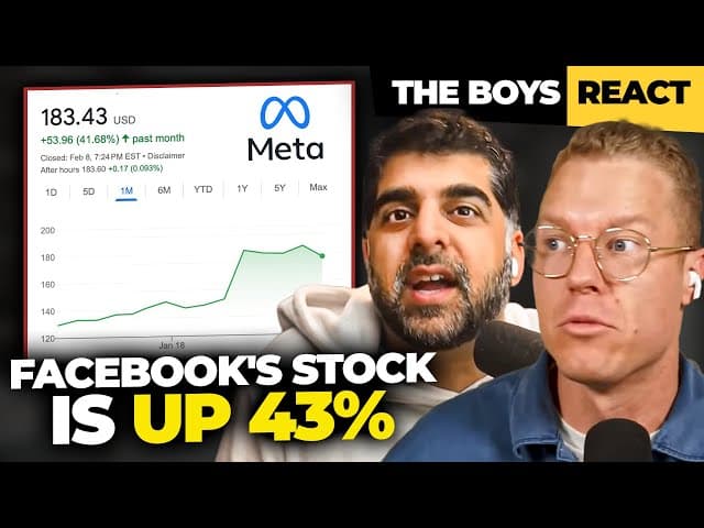 The Boys React:  Facebook Stock Surges, Jack Butcher's NFT Makes…