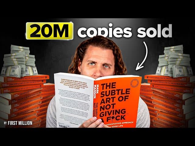 Mark Manson TELLS ALL: Money. Dating. & The Subtle Art of Not Gi…