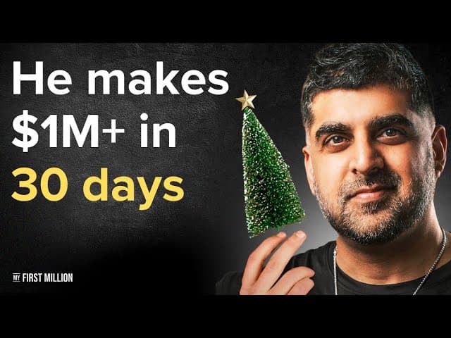 He Makes $1,000,000 in 30 Days Selling Christmas Trees