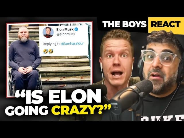 Boys React:  Elon's Troubles, Happiness & Money Study, TikTok Ba…