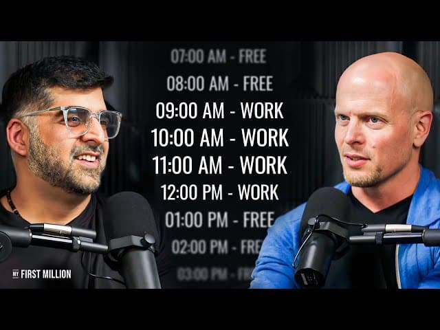 Tim Ferriss Opens Up: What I Do In A Day, Unfair Advantages & Th…