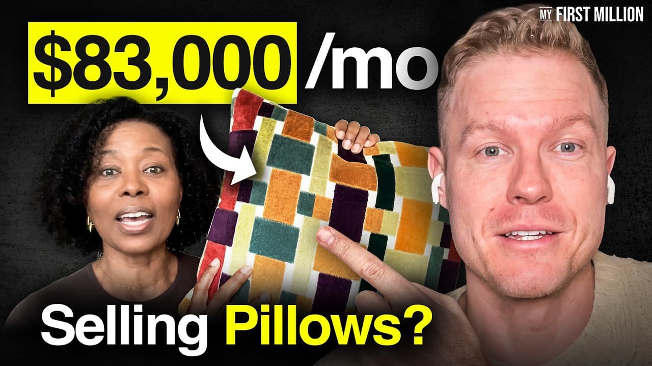 My mother-in-law's side hustle made $1M selling pillows?!?