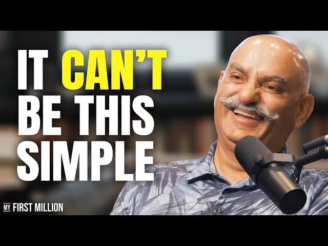 RARE interview with the "Indian Warren Buffett" - Mohnish Pabrai