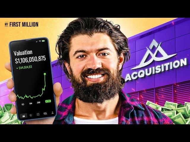 Alex Hormozi:  Why He's Trying To Make More Money & How He's Doi…