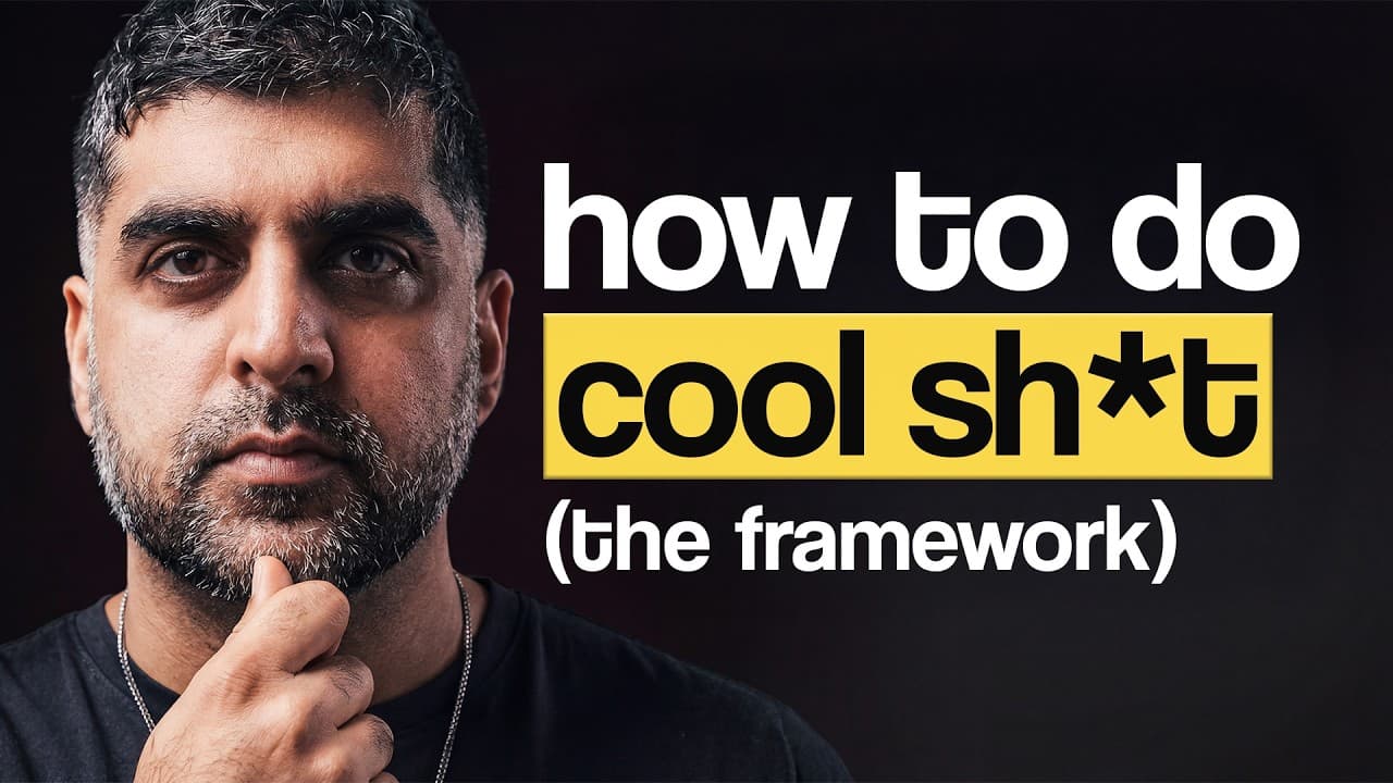 My decision-making framework for which ideas to chase