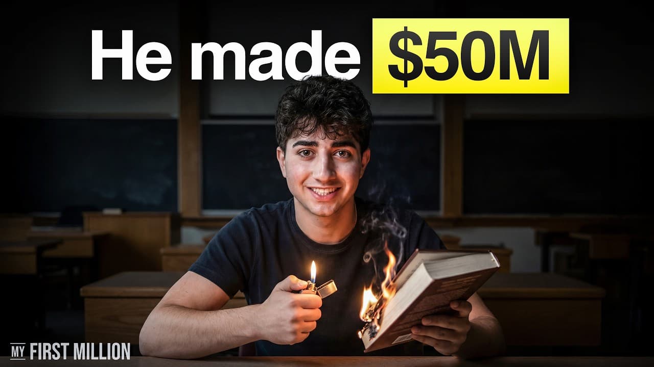 I built a $50M AI app in high school (and just sold it for...)